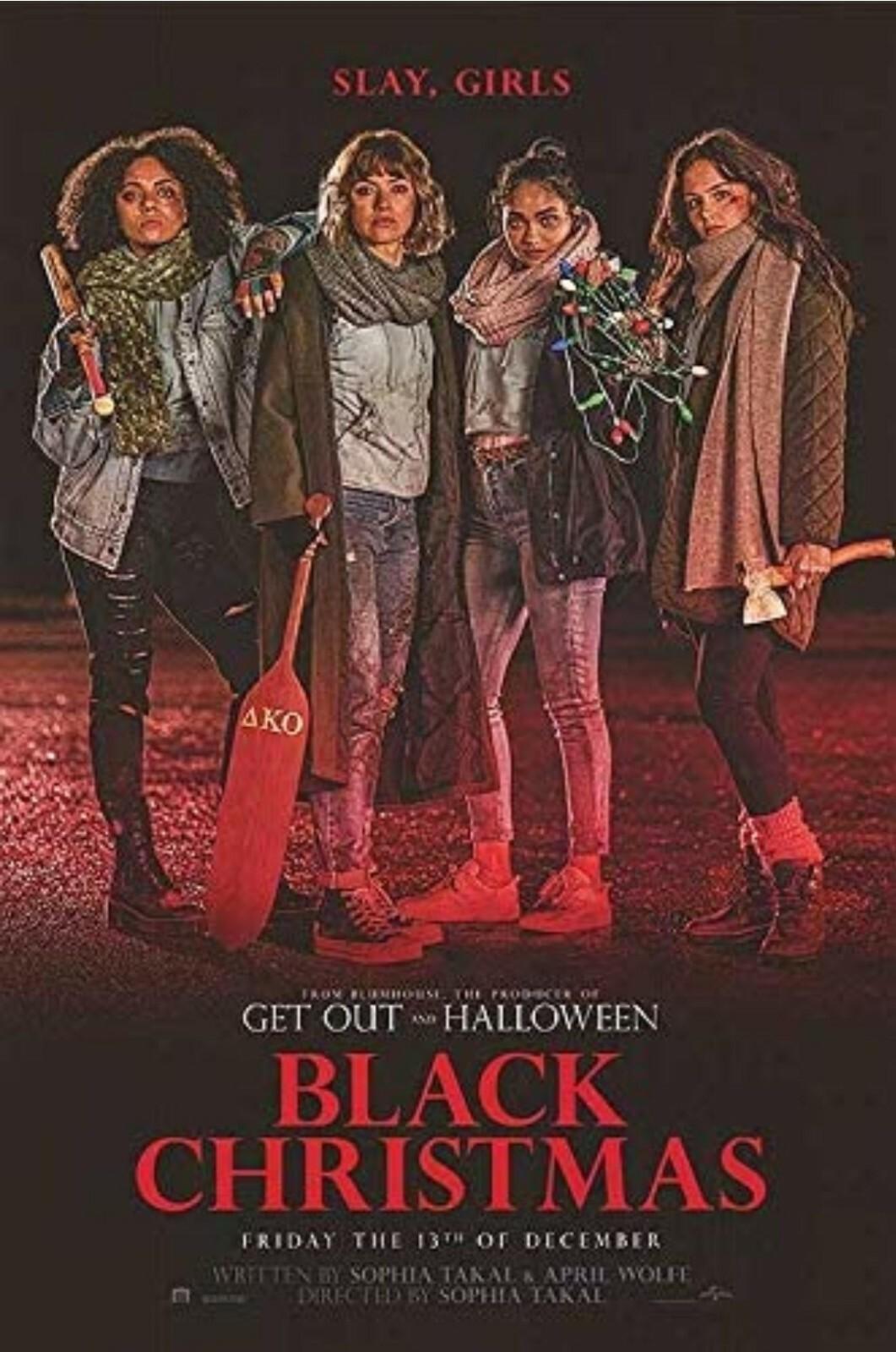 Black Christmas Authentic cinema Movie Poster 2 Sided original 27x40 g8