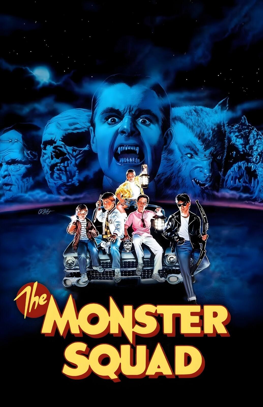 The Monster Squad 1987  Movie Poster Wall Art Made in USA A