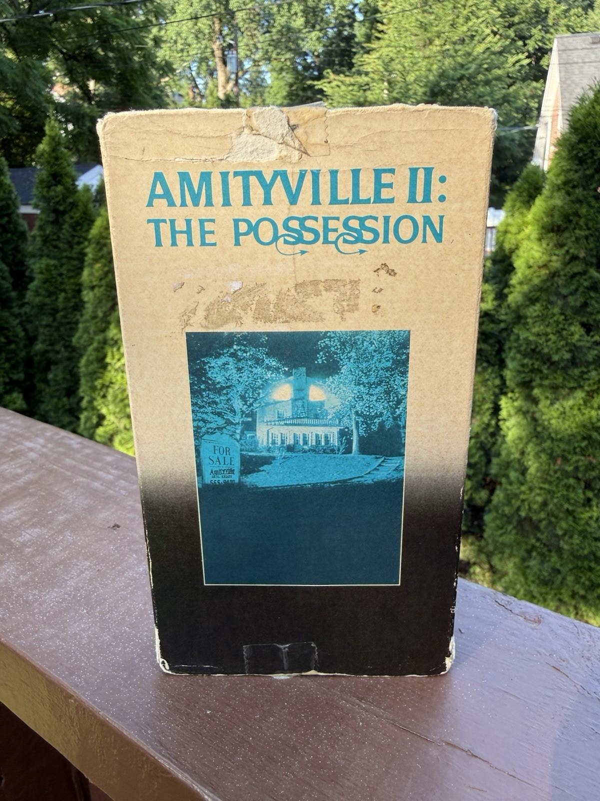 Amityville II The Possession VHS Original Embassy Release 1983 Horror Tested