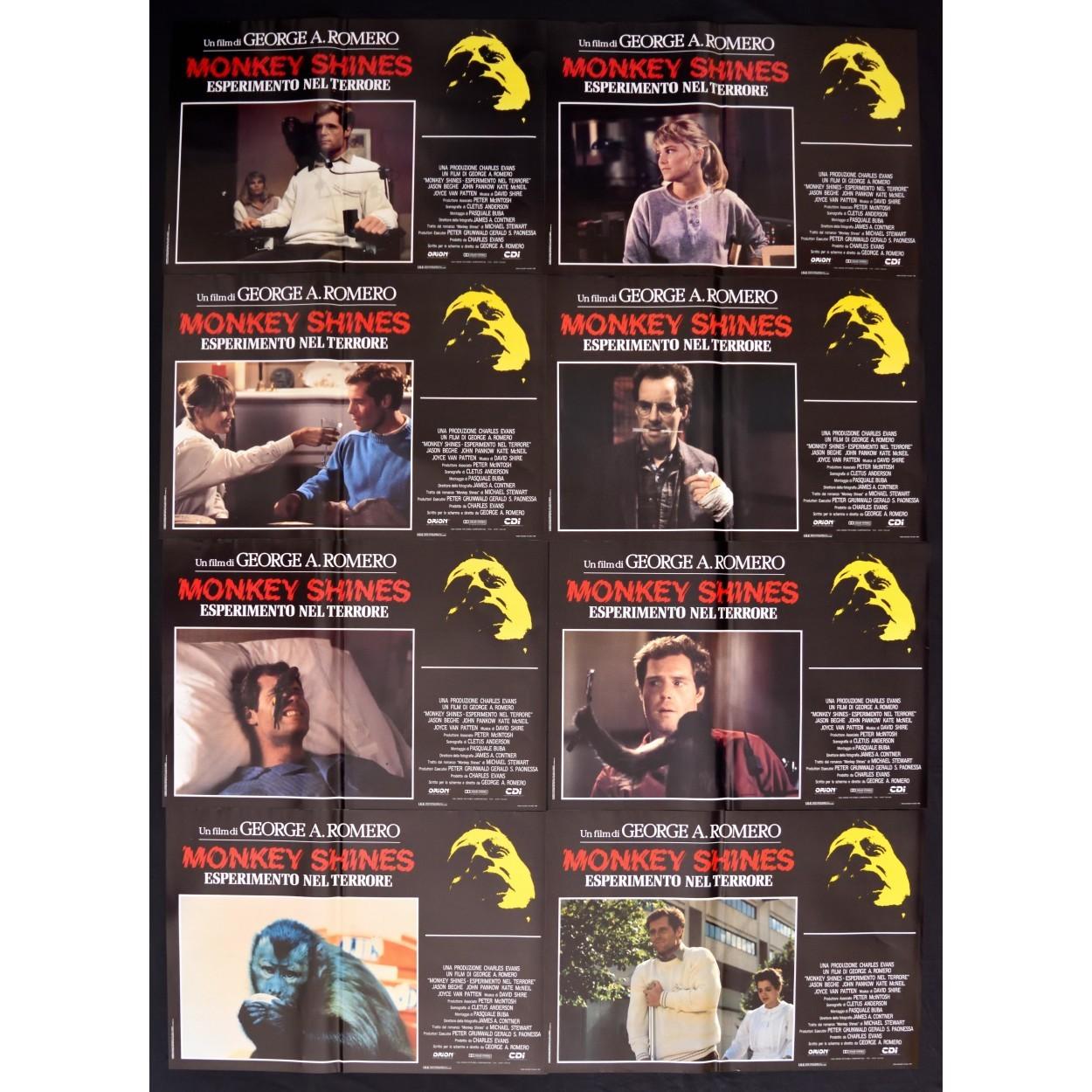 fotobuste MONKEY SHINES George Romero jason beghe pankow grunwald F243