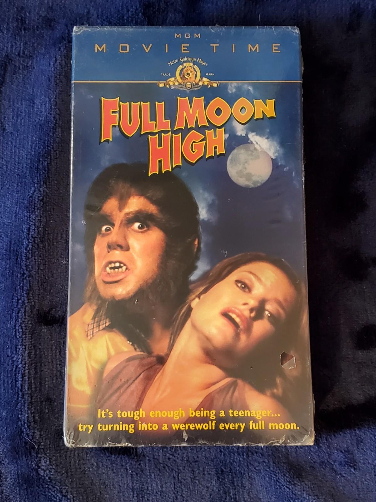Full Moon High VHS Horror Brand New Sealed Watermarks