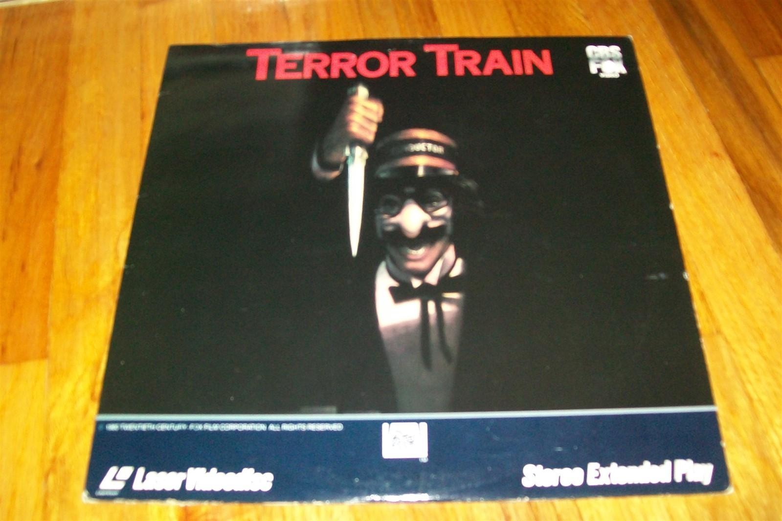 TERROR TRAIN Laserdisc LD VERY GOOD CONDITION VERY RARE GREAT HORROR FILM!