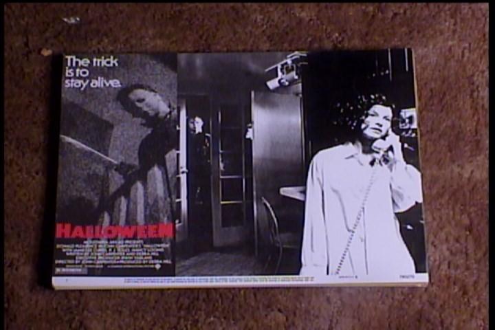 HALLOWEEN 1978 LOBBY CARD #1 JOHN CARPENTER JAMIE LEE CURTIS