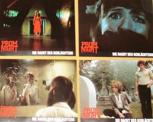 PROM NIGHT - Lobby Cards Set - Jamie Lee Curtis - HORROR
