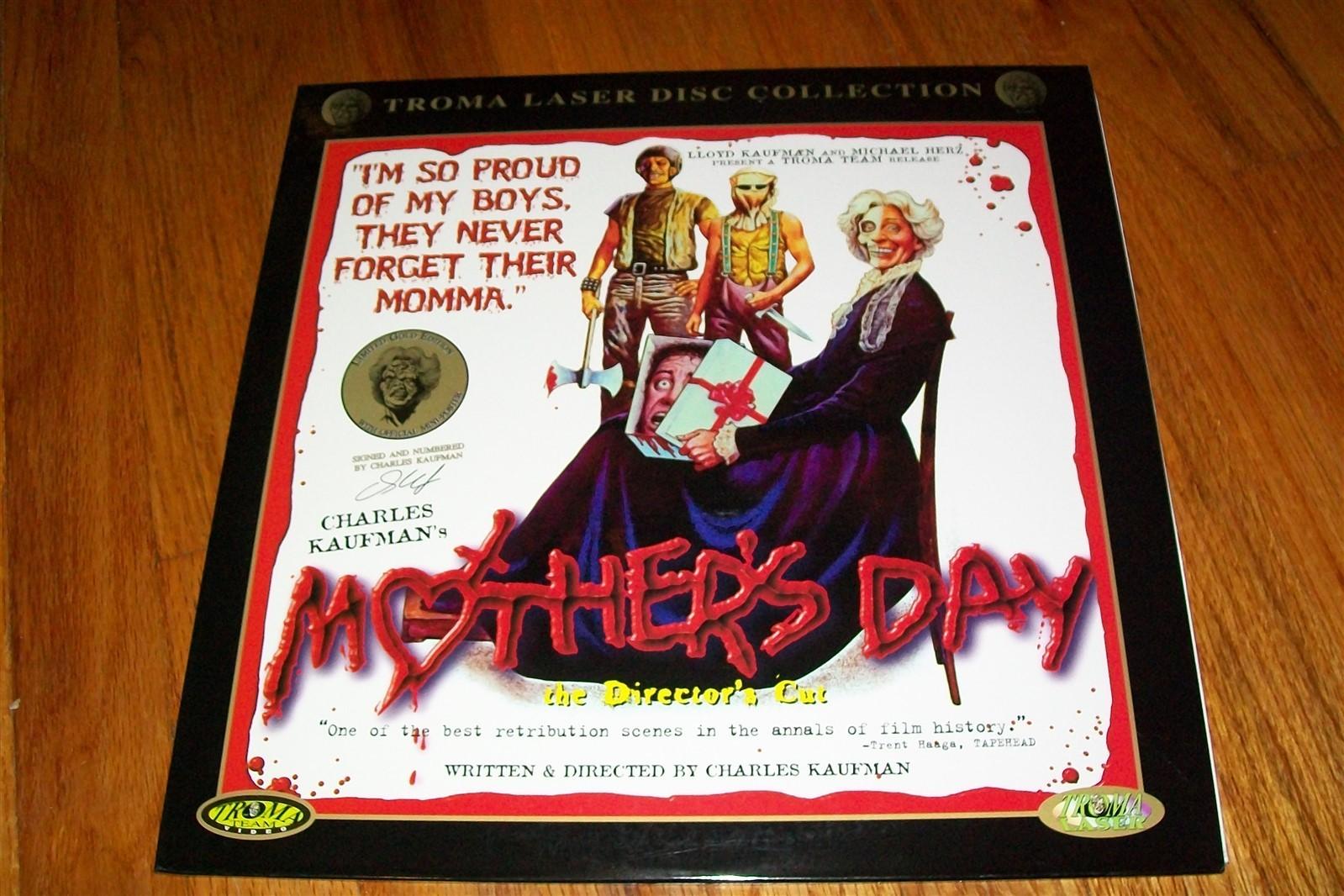 MOTHER'S DAY: THE DIRECTOR'S CUT Laserdisc LD EXCELLENT CONDITION TROMA RARE!