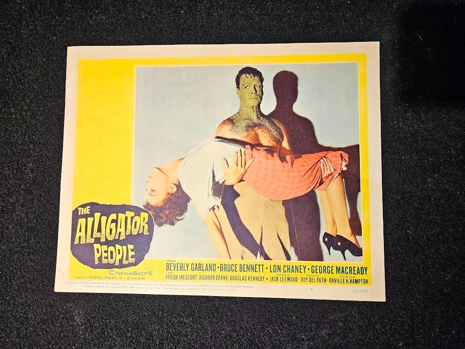 ALLIGATOR PEOPLE 1959 VINTAGE 11X14 LOBBY CARD # 7