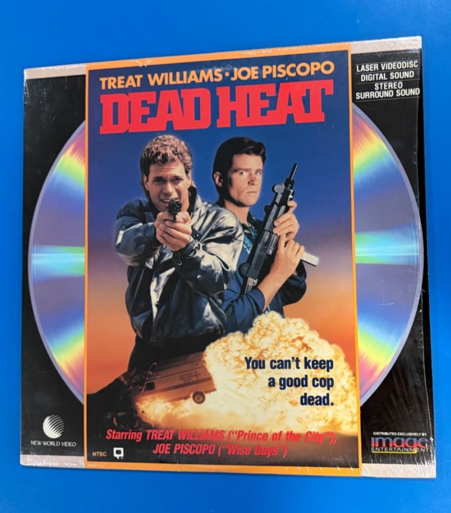 DEAD HEAT Laserdisc LD LIKE NEW W/SHRINK  RARE TREAT WILLIAMS STARS!
