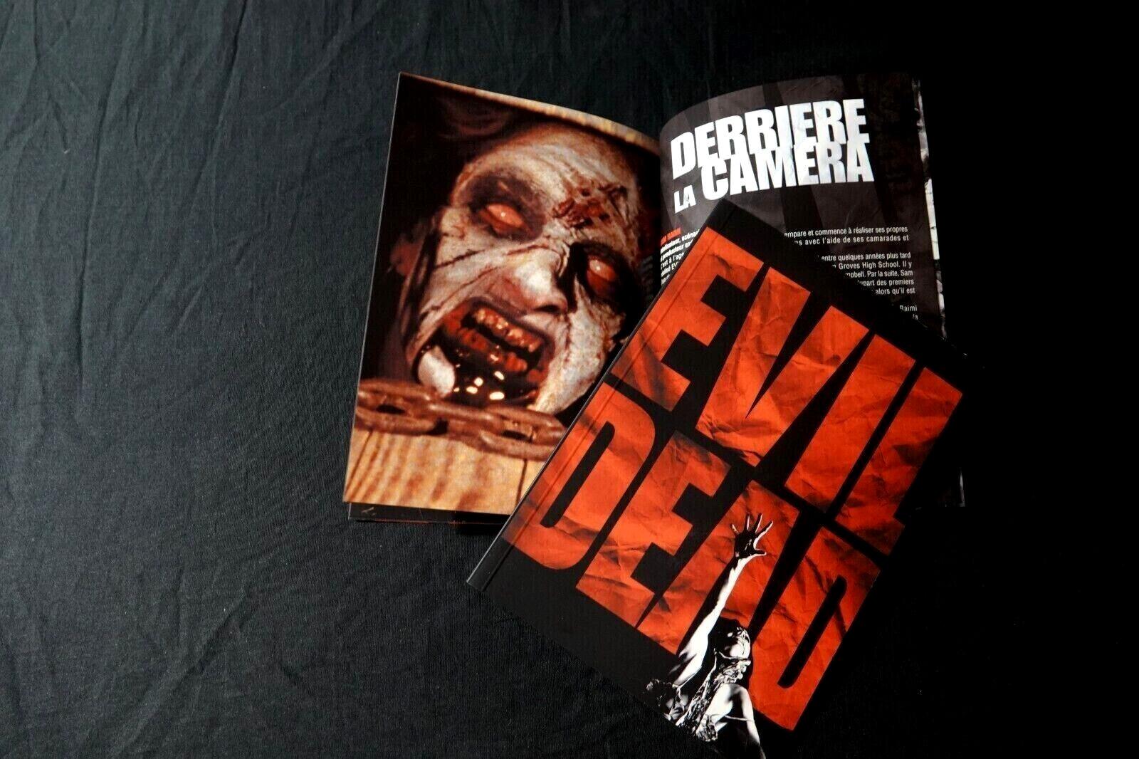 sam raimi THE EVIL DEAD ! Bruce Campbell terrible pressbook 40 pages !