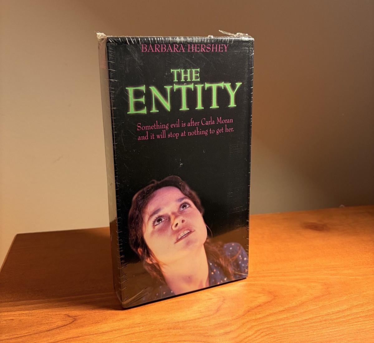 The Entity (VHS, 1993) Horror Barbara Hershey Fox Video BRAND NEW SEALED - Rare