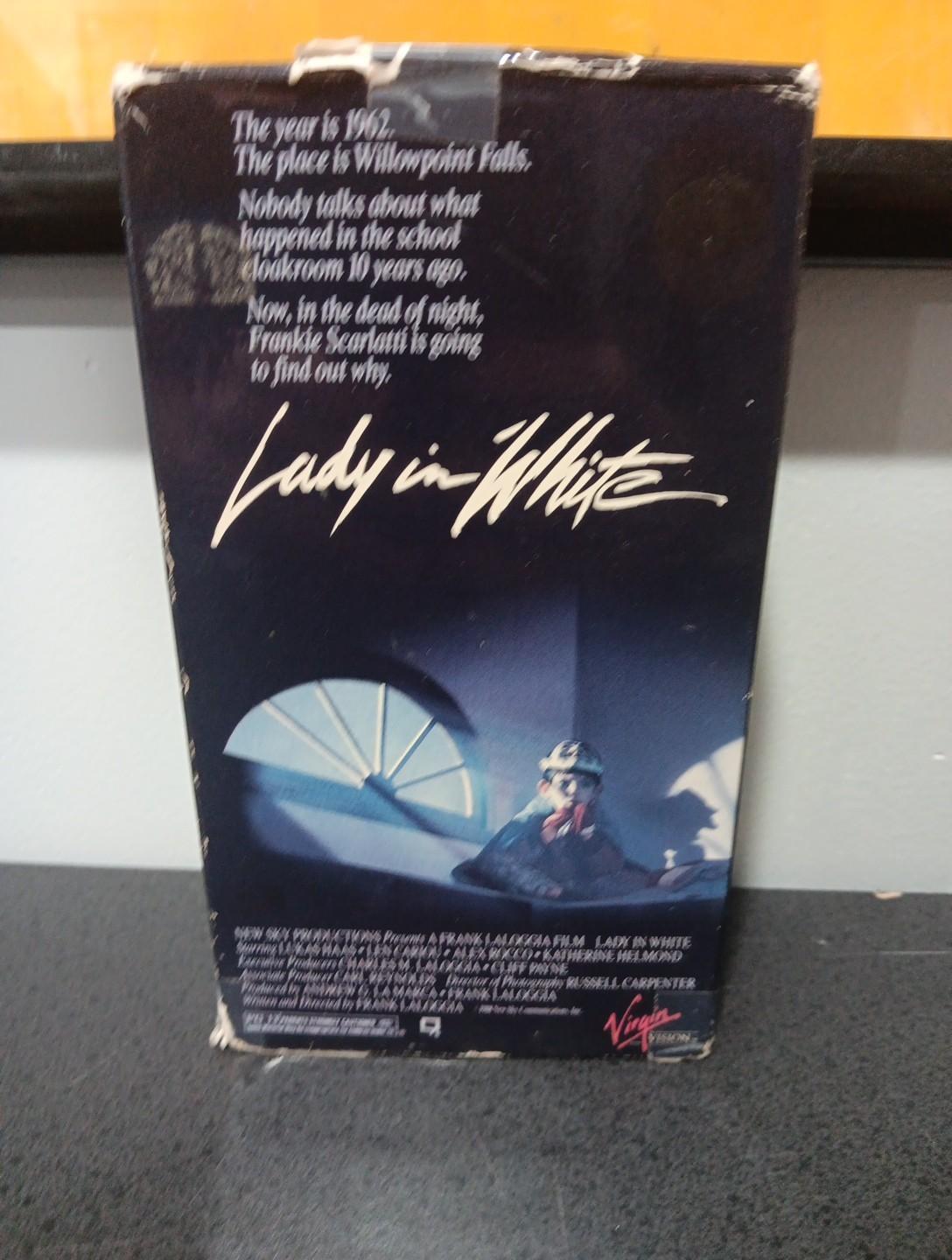Lady In White - 1988, VHS. Horror Movie w/ Lukas Haas.