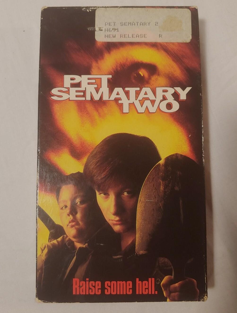 Pet Sematary two II (VHS, 1993) Tested.