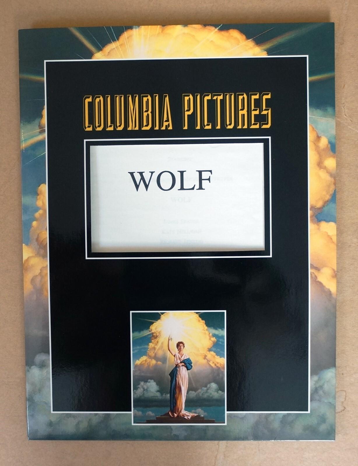 Wolf ..Original Vintage 1994 Movie Press Kit - Jack Nicholson, Michelle Pfeiffer
