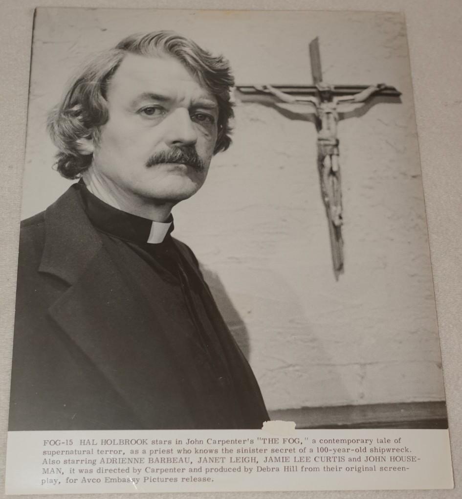 Hal Holbrook The Fog 1980 John Carpenter Horror Vintage Original Promo Photo