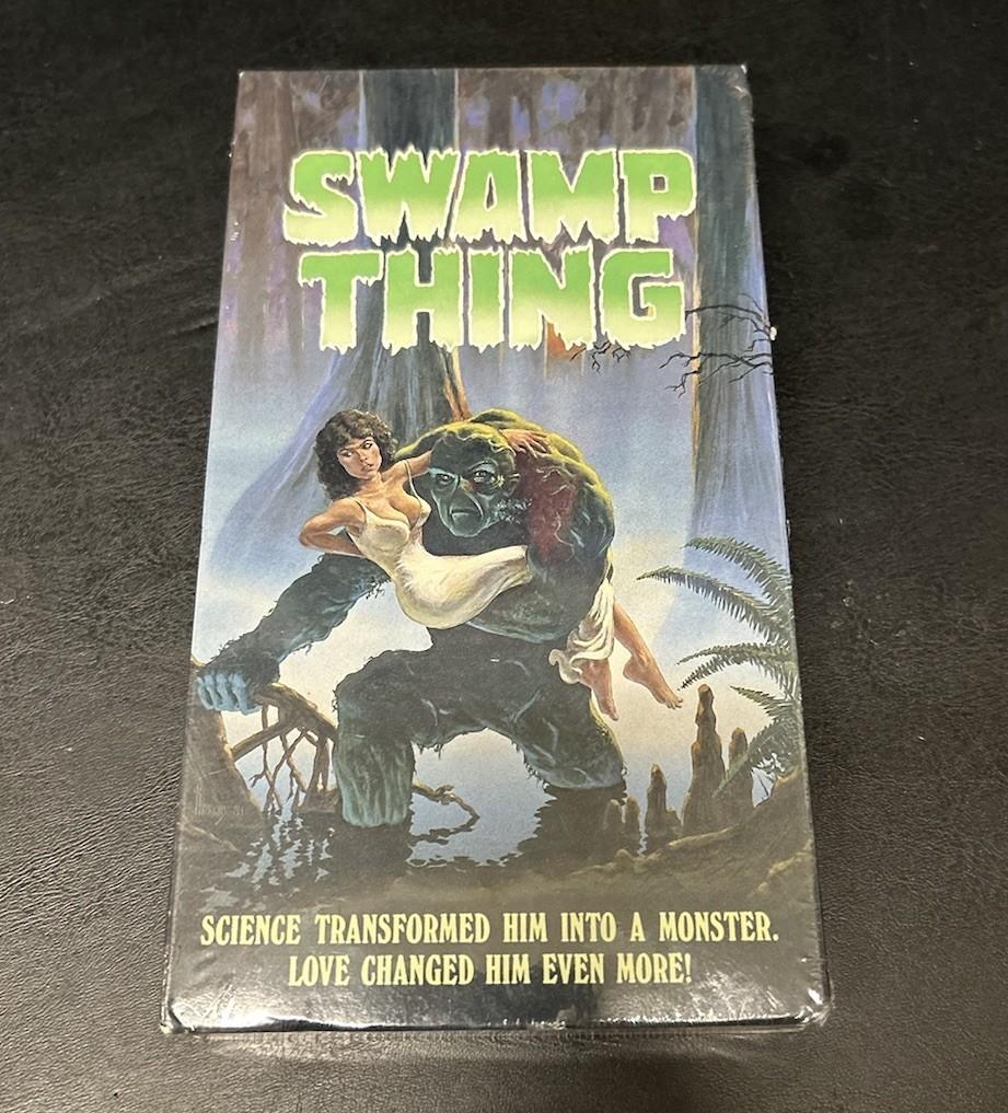 Swamp Thing VHS Sealed 1982 1986 1994 Embassy Mono Wes Craven HORROR AVN