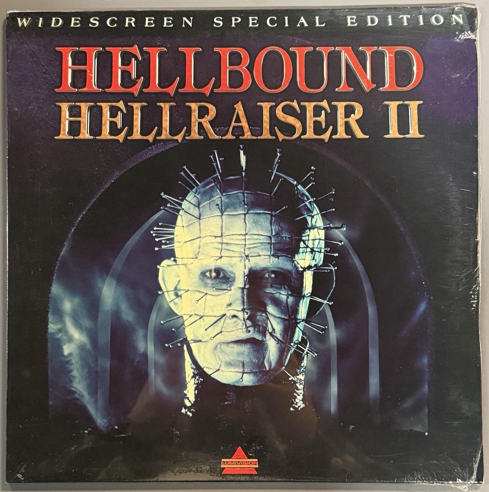 Hellbound: Hellraiser II 1988 Horror Widescreen *NEW* LaserDisc ***SEALED***
