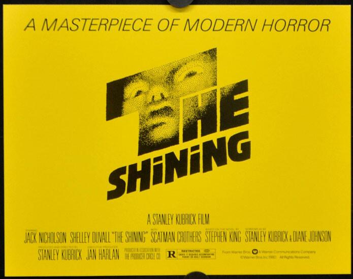 SHINING 1980 ORIGINAL 15X20 BOOSTER/LOBBY SeT 9 CARDS JACK NICHOLSON KUBRICK