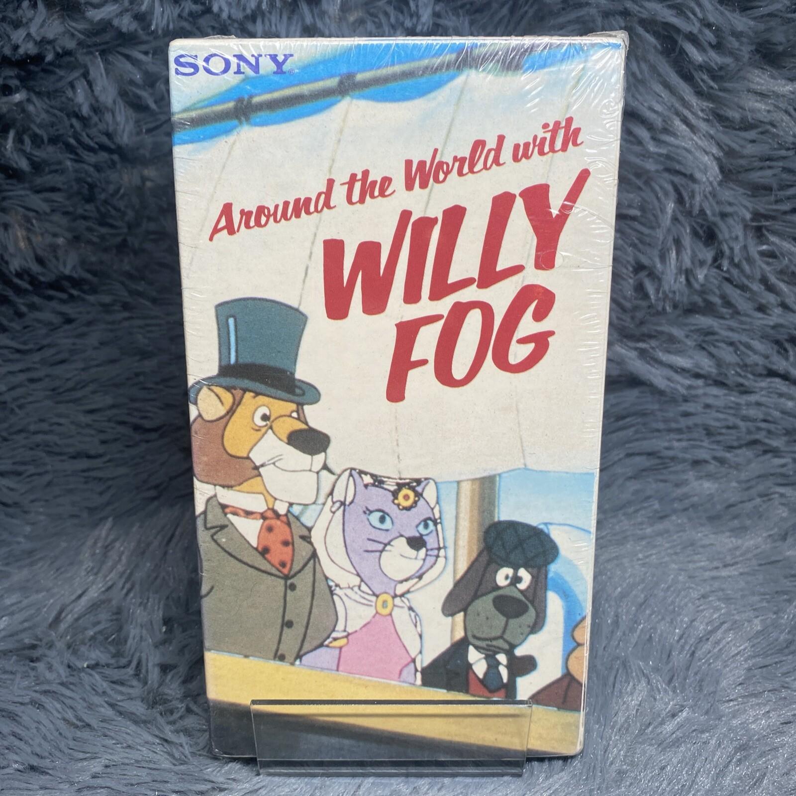 Around The World With Willy Fog VHS Tape 1985 Sony Rare First Release Sealed