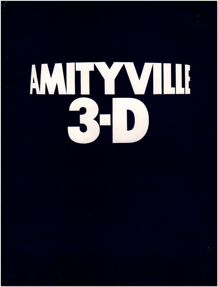 AMITYVILLE 3-D - 1983 - original PRESS KIT- 4 Photos - TESS HARPER, CANDY CLARK