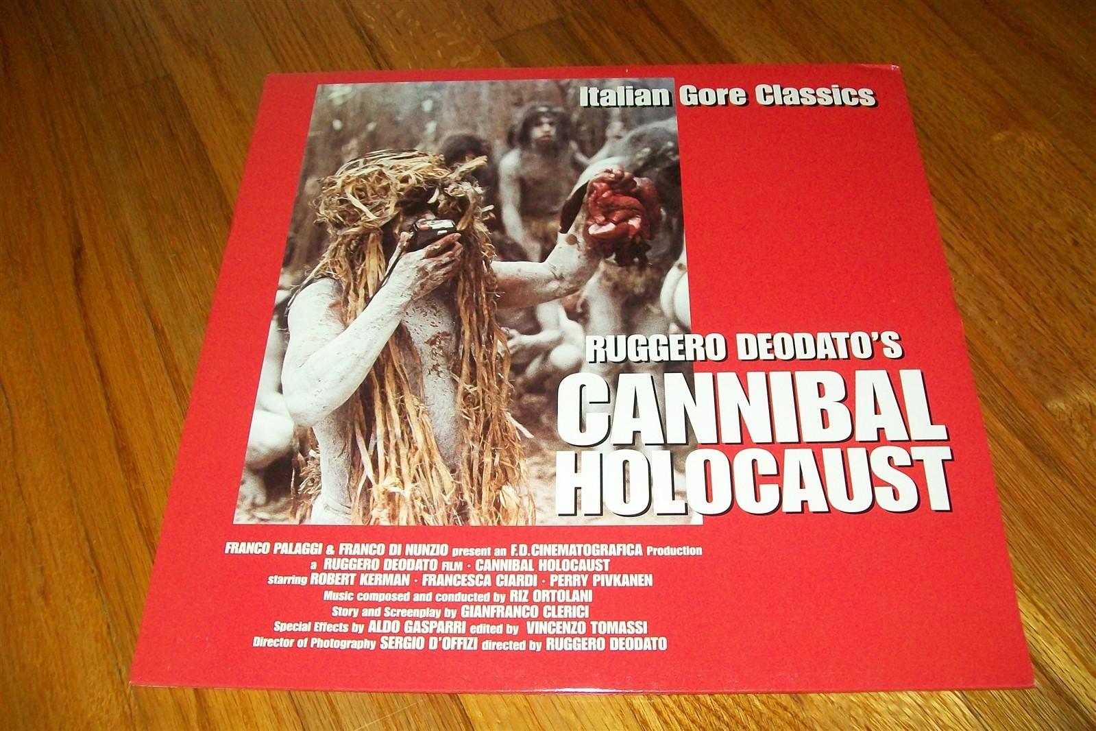 CANNIBAL HOLOCAUST Laserdisc LD WIDESCREEN EXCELLENT ULTRA RARE RUGGERO DEODATO!