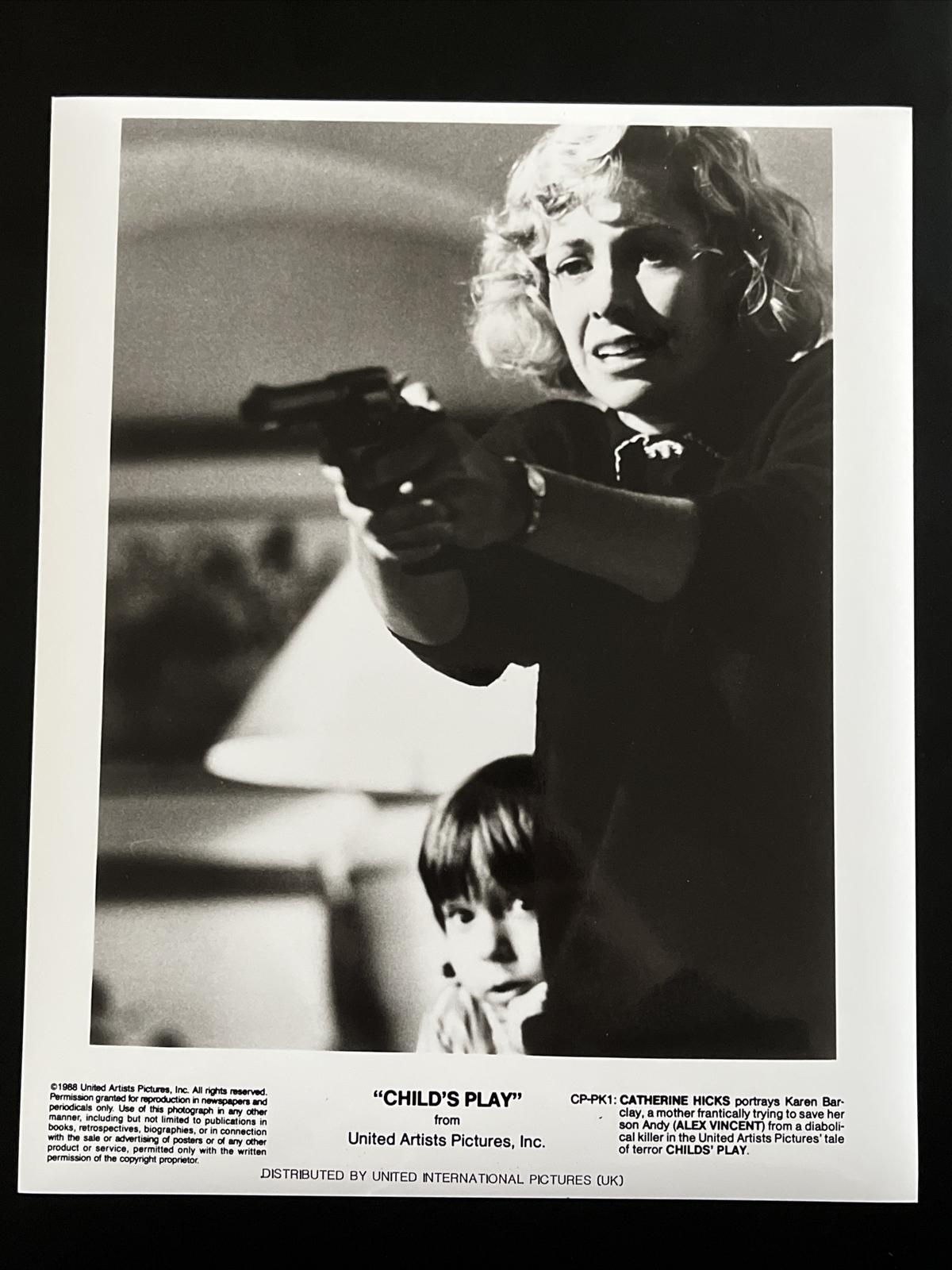 Child’s Play - Chucky Press Photo 1988 Horror RARE (B)