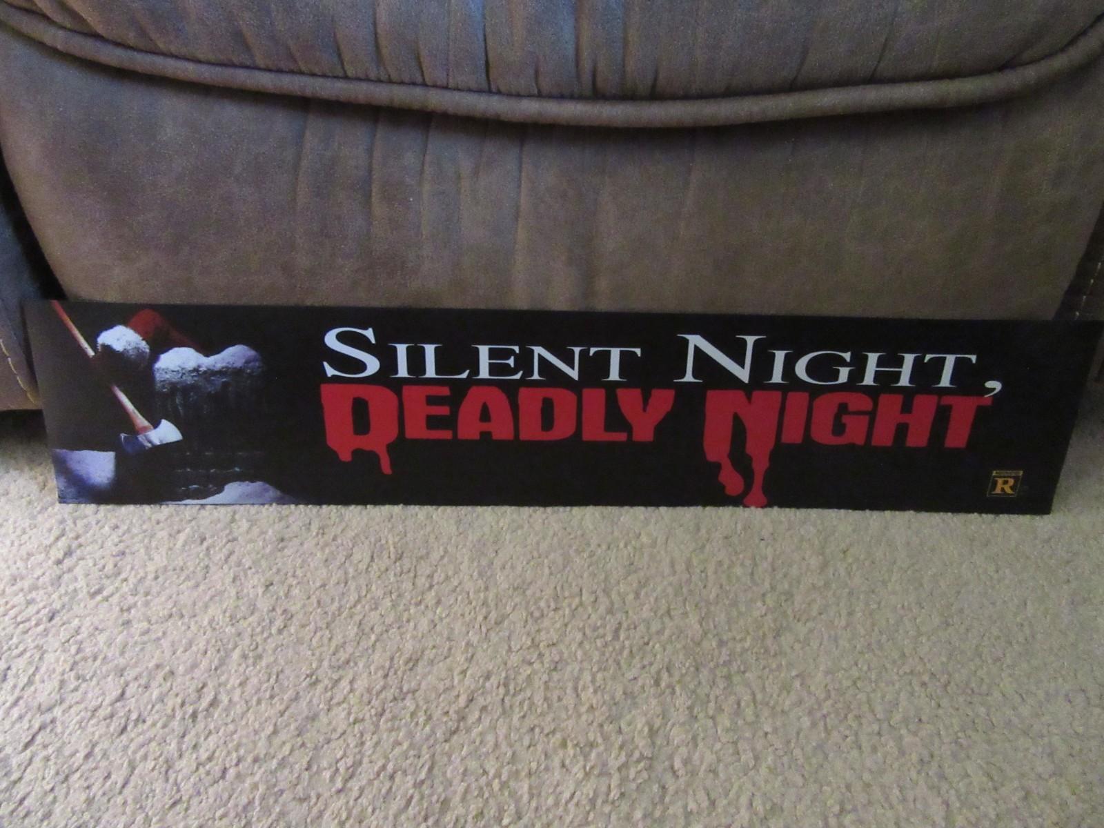 SILENT NIGHT, DEADLY NIGHT [1984] 5x25 [LARGE] [RE-RELEASE] MOVIE POSTER [MYLAR]
