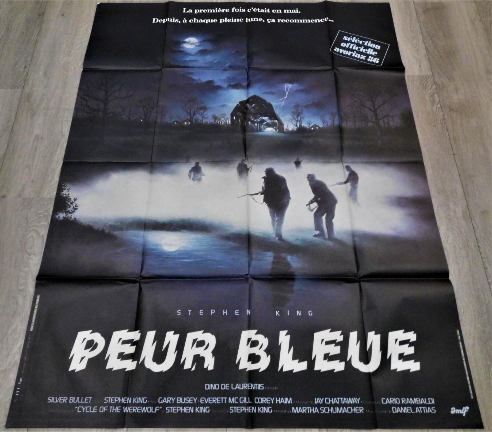 Silver Bullet French Movie Poster Original 47"63 1985 Stephen King G Busey
