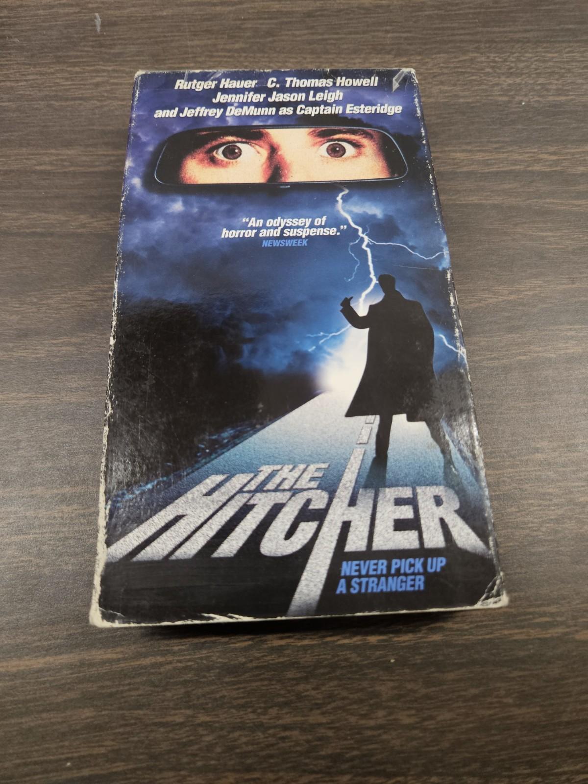 1986 The Hitcher VHS Rare VTG Horror Thriller OOP Movie