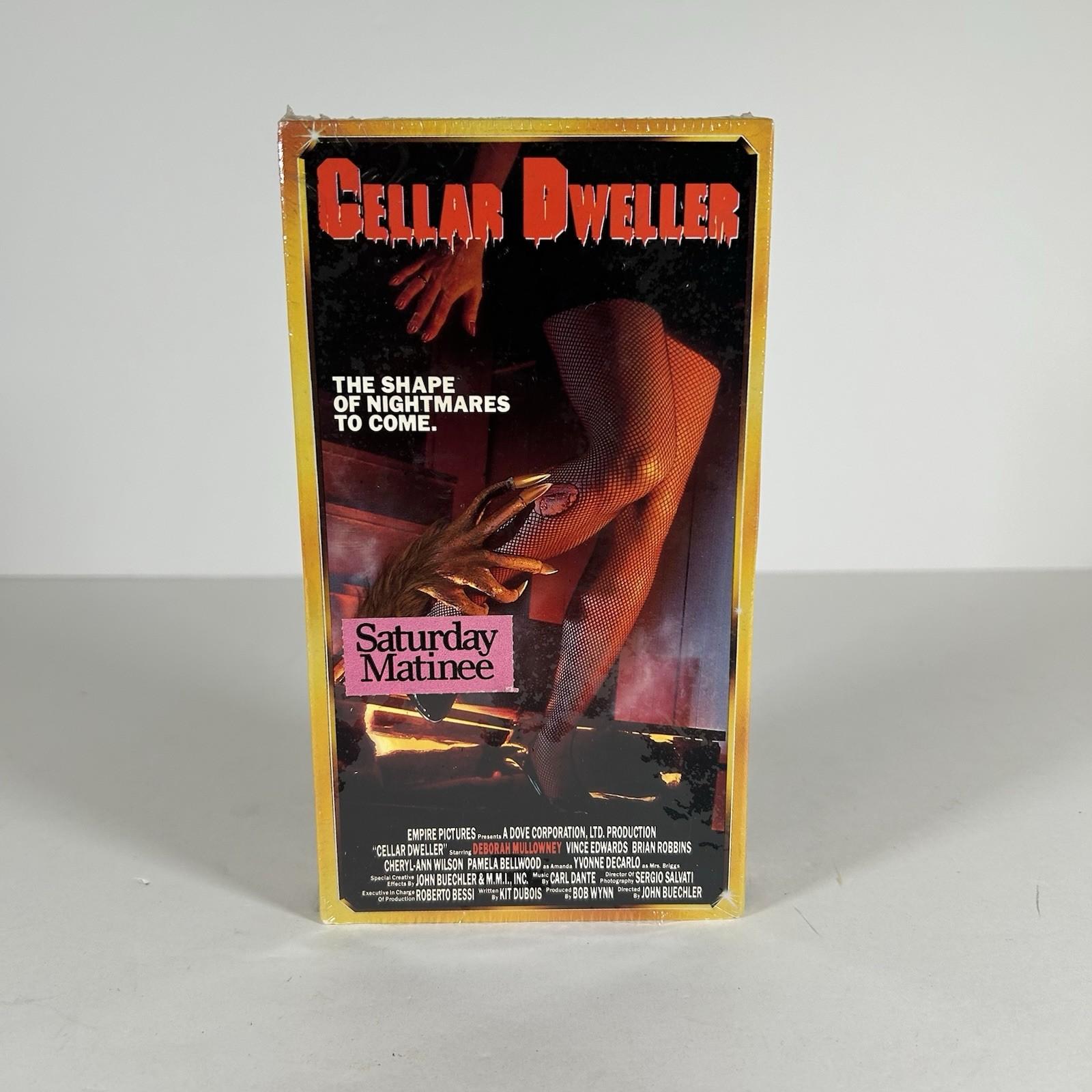 Cellar Dweller Empire Pictures VHS Vtg 1991 Starmaker Release Rare Horror Tested