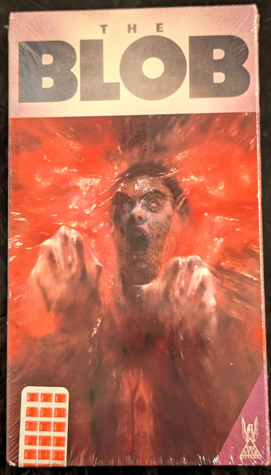 THE BLOB (1988) FACTORY SEALED VHS RCA/COLUMBIA KEVIN DILLON NEW VINTAGE RARE