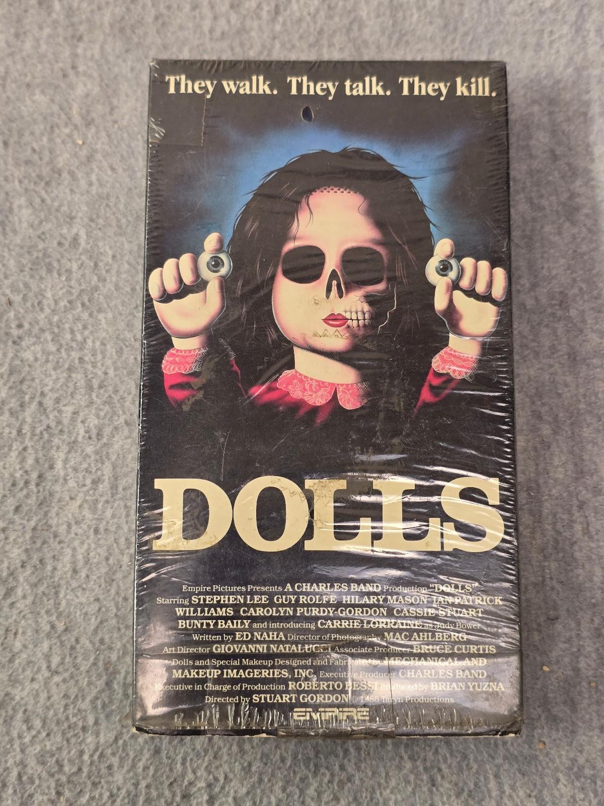 Dolls - Stuart Gordon 1986 Betamax (BETA NOT VHS)