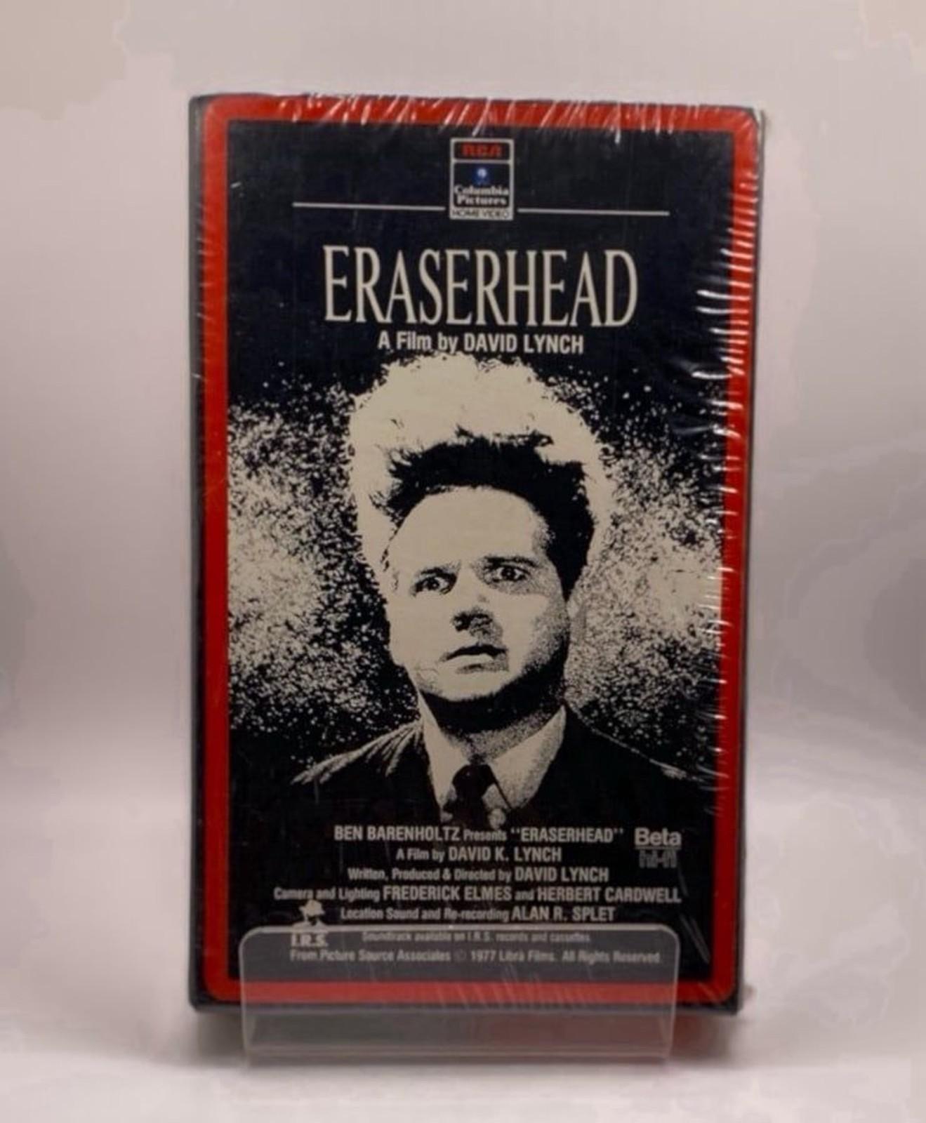 David Lynch Eraserhead BETAMAX NOT VHS SEALED RCA Columbia Gatefold Horror Cult