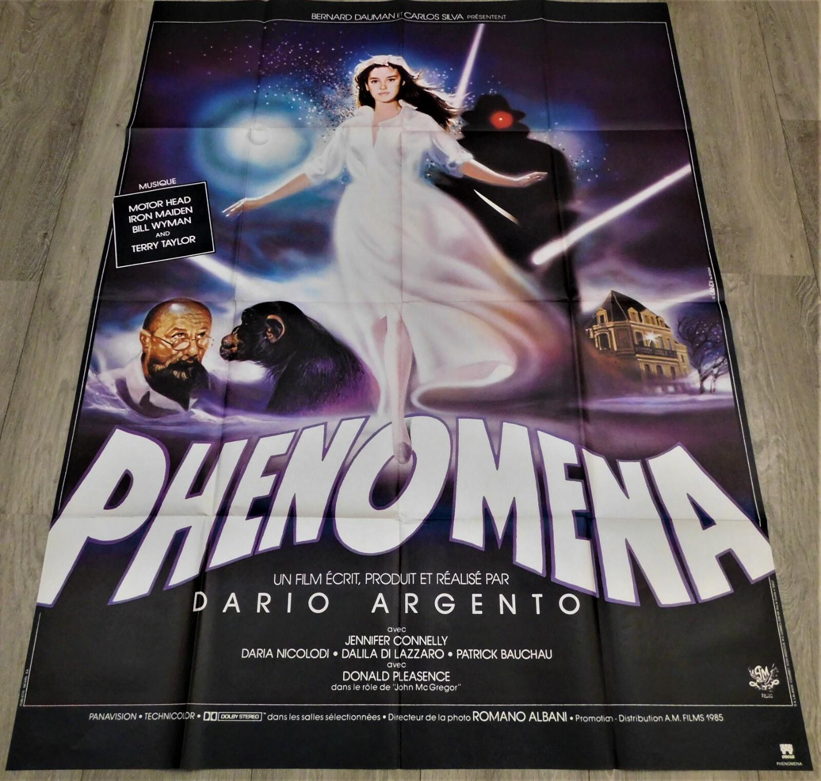 Phenomena French Movie Poster Original 47"63" 1985 Dario Argento