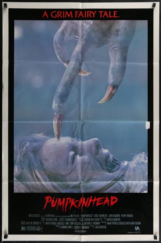 Pumpkinhead 1988 Original UA One Sheet Movie Poster 27x41 Stan Winston Horror