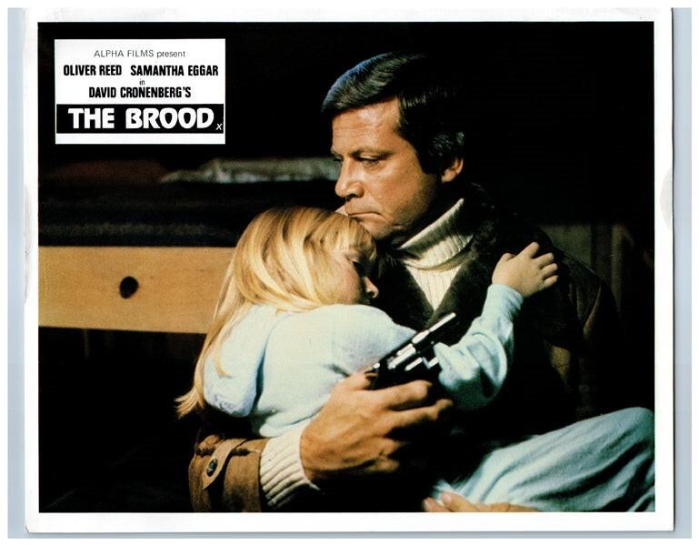 The Brood Original Lobby Card 1979 Oliver Reed Cindy Hinds David Cronenberg