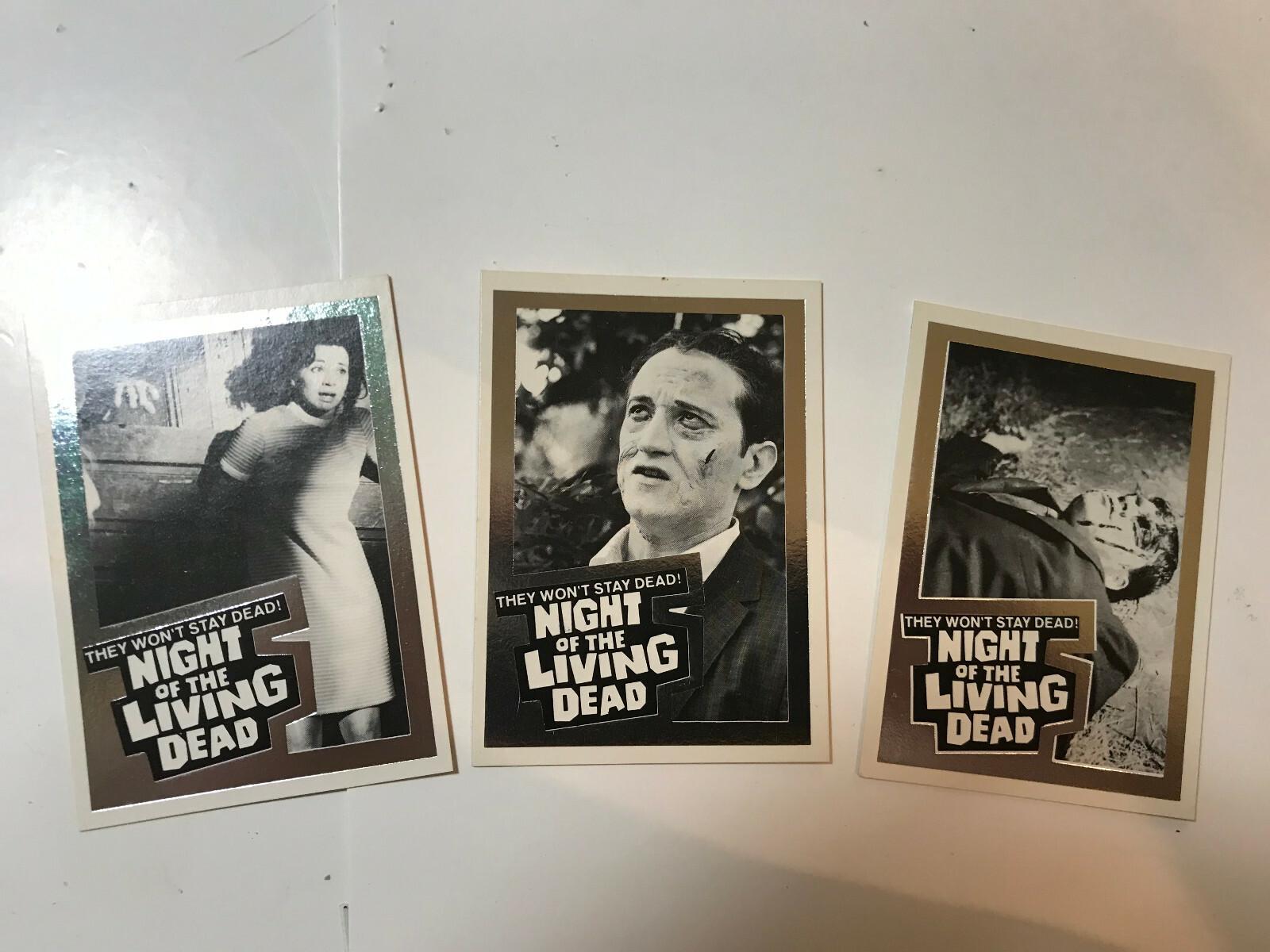 Night Of The Living Dead Promo Cards 