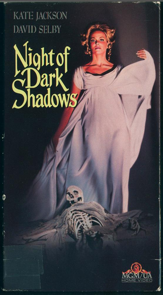 NIGHT OF DARK SHADOWS - Original 1990 MGM VHS Starring David Selby, Kate Jackson