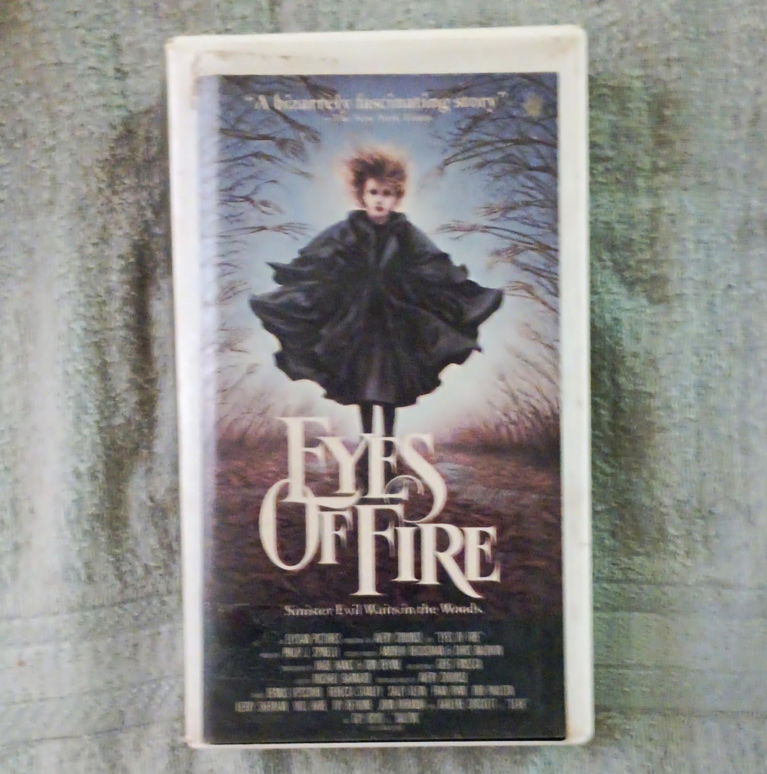 Vestron Video Eyes of Fire VHS 1983 R Full Screen Horror Suspense NTSC