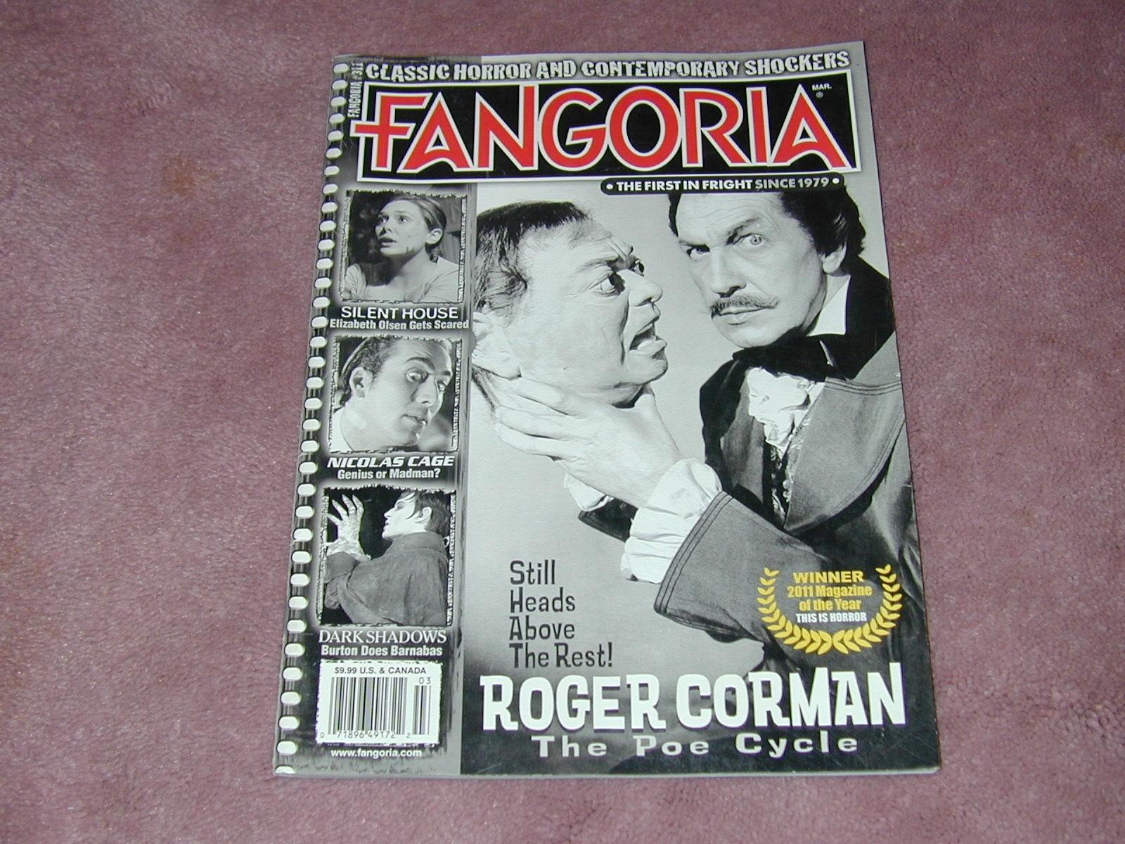FANGORIA # 311, Roger Corman, Vincent Price, Dark Shadows, FREE  SHIPPING USA