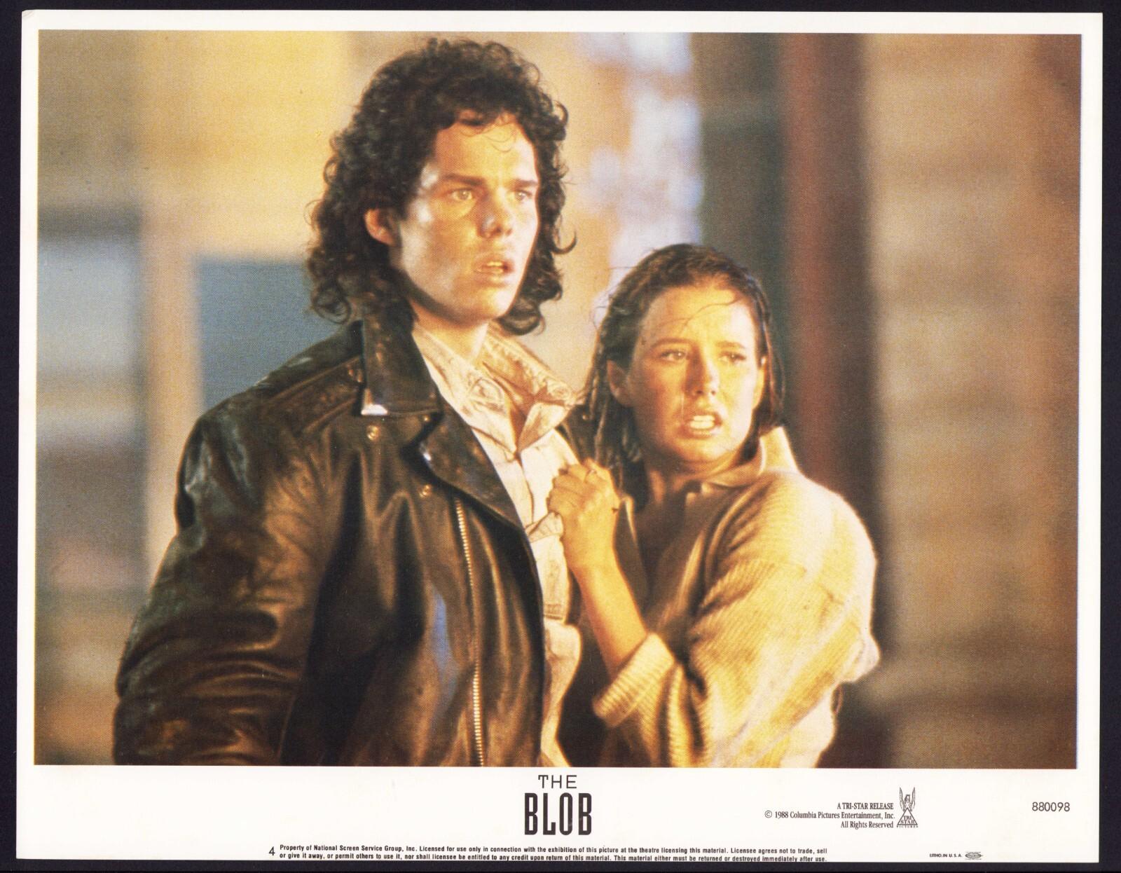 THE BLOB Orig Movie Lobby Card Poster Kevin Dillon Shawnee Smith Sci-Fi Horror