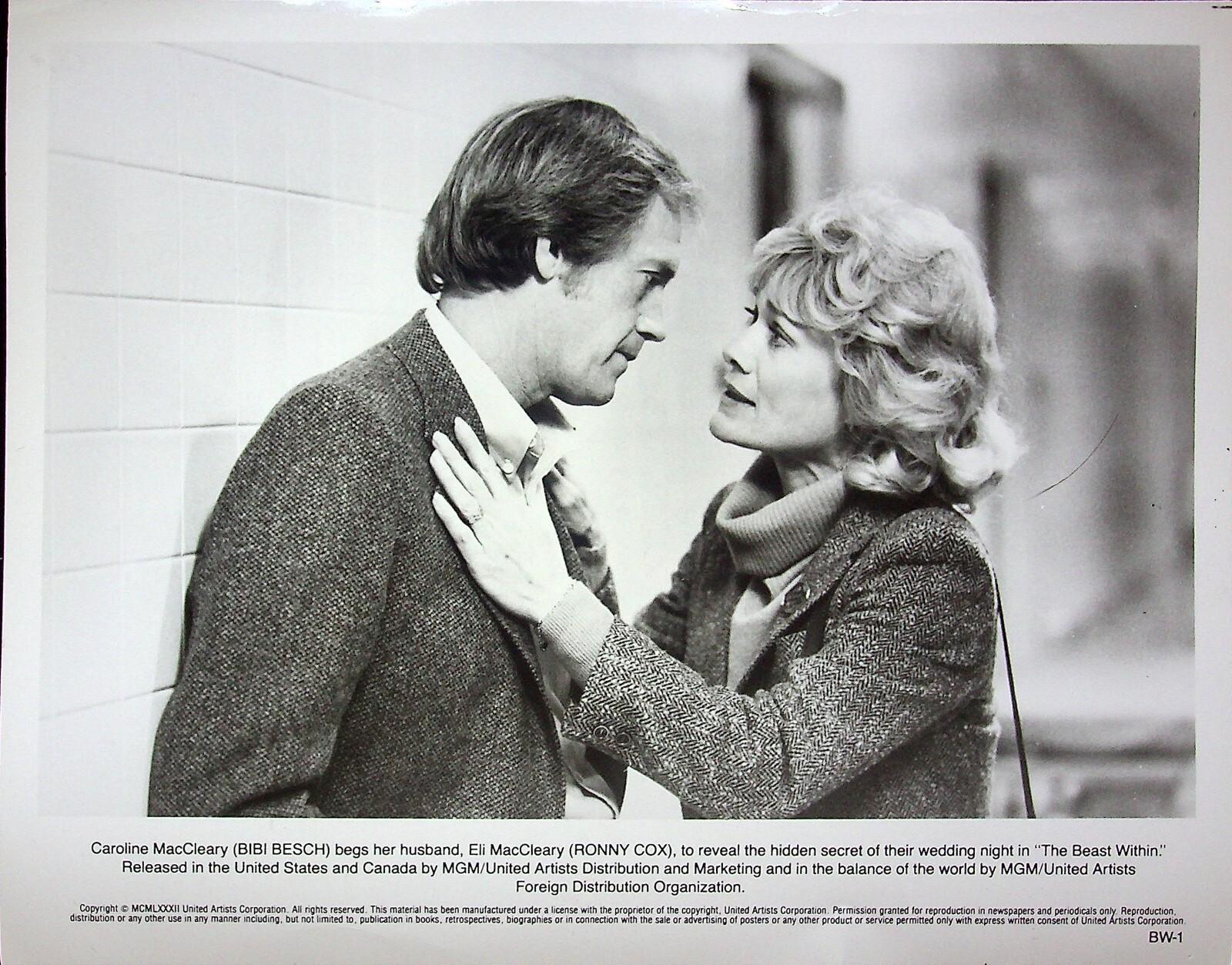 "THE BEAST WITHIN!" MOVIE PRESS KIT PHOTOS MOTION PICTURES PHOTOGRAPHS STILLS