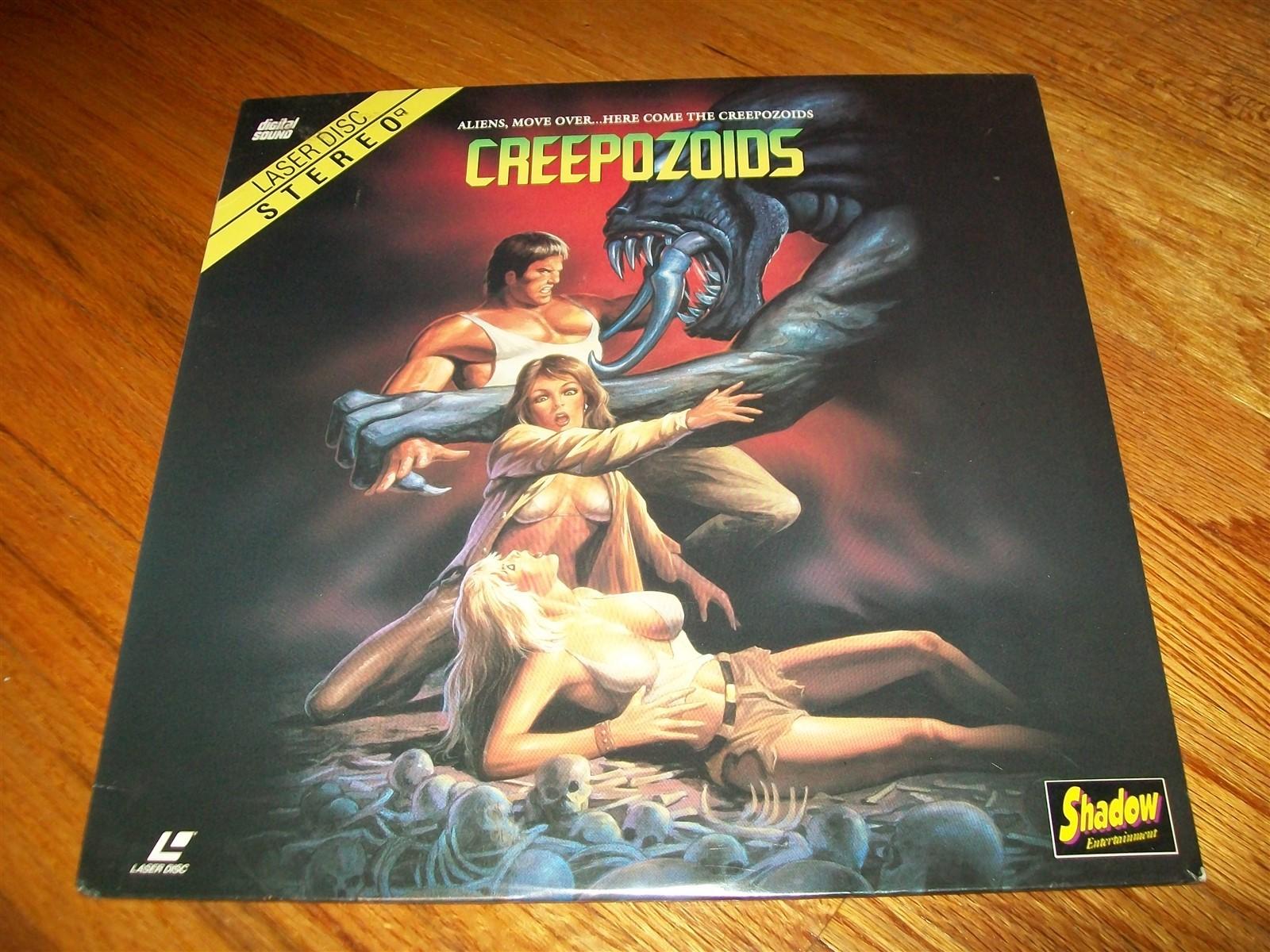 CREEPOZOIDS Laserdisc LD BRAND NEW SEALED VERY RARE GREAT FILM LINNEA QUIGLEY