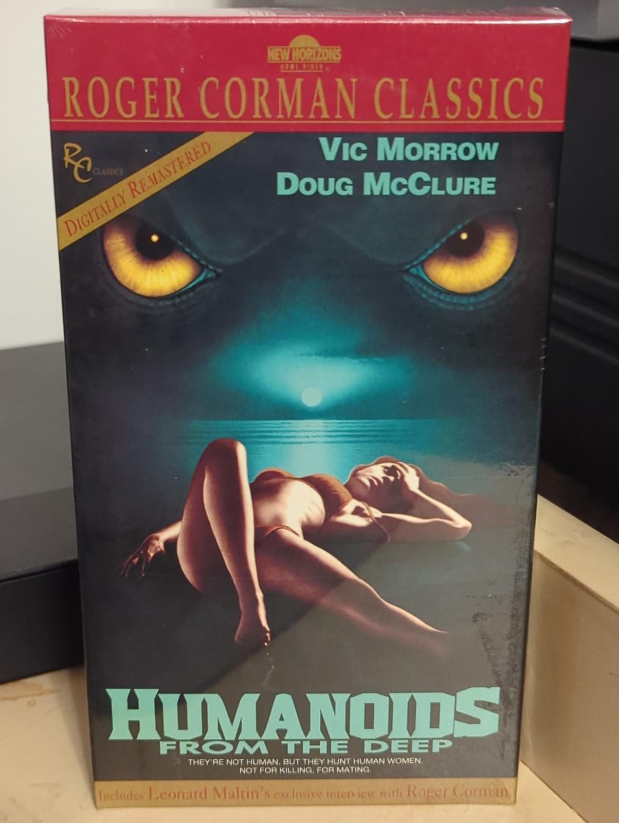 Humanoids from the Deep (1980) VHS 1996 Roger Corman Remaster NEW Sealed