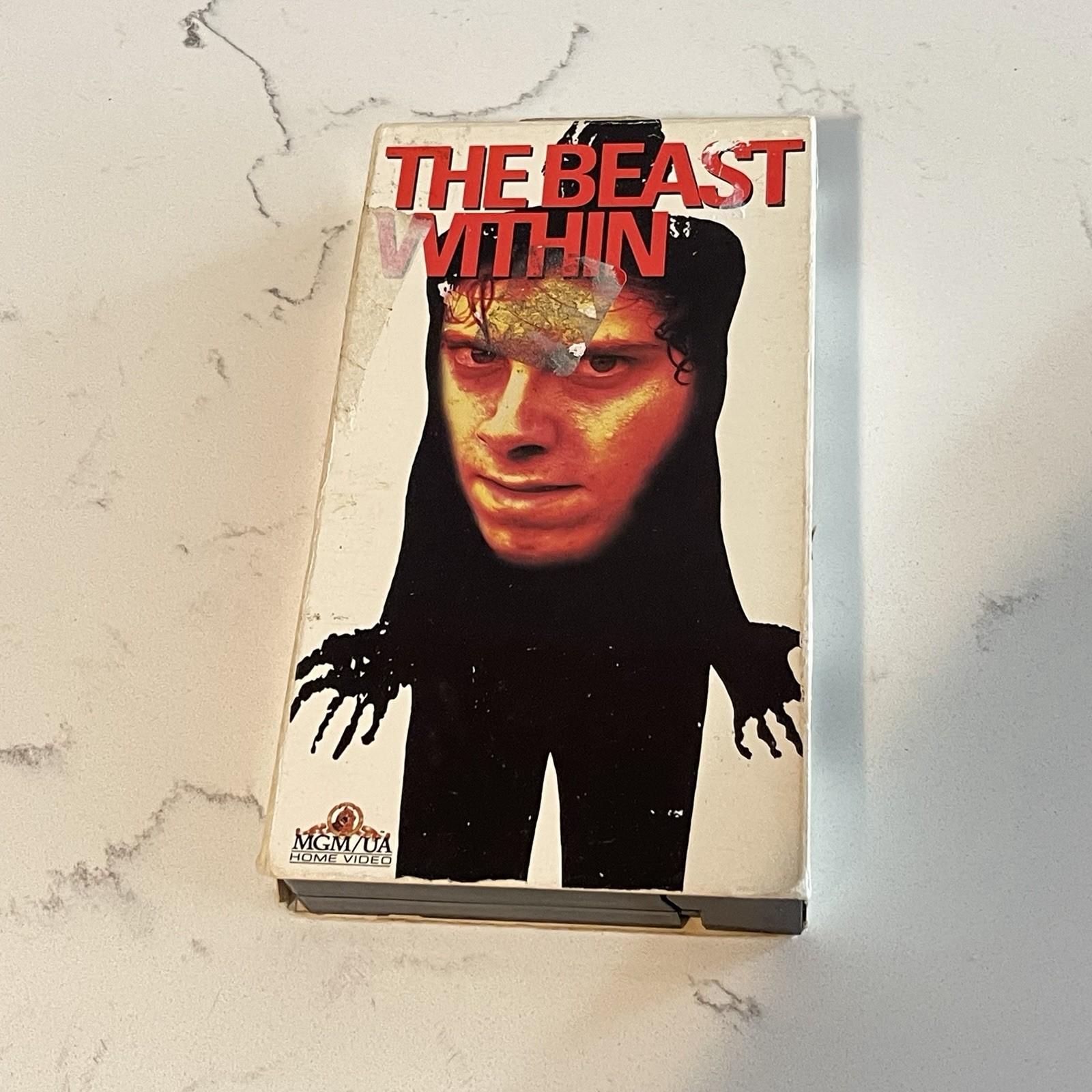 The Beast Within VHS 1982  Horror Movie 1993 MGM Home Video