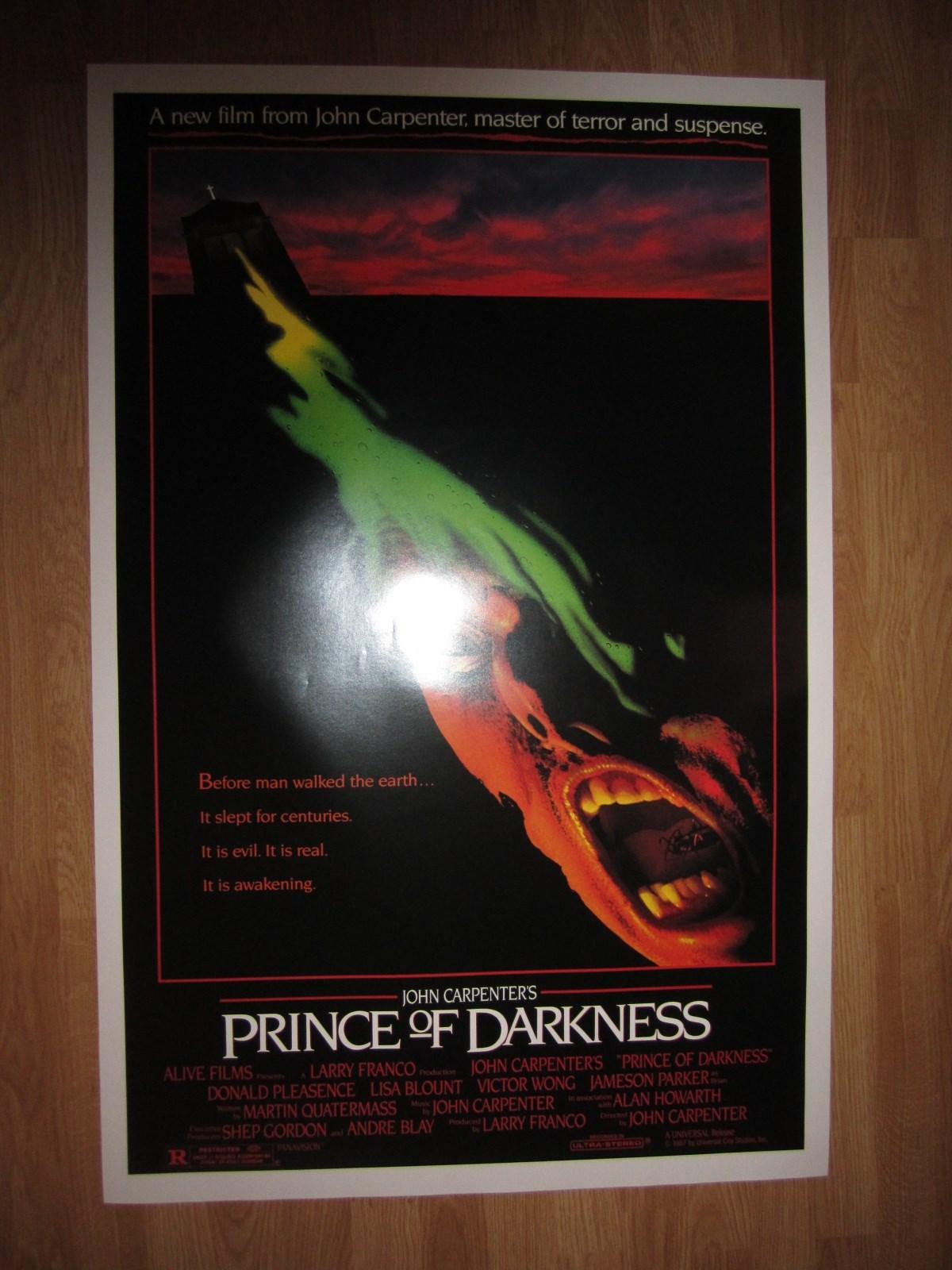 PRINCE OF DARKNESS   Original American One Sheet  