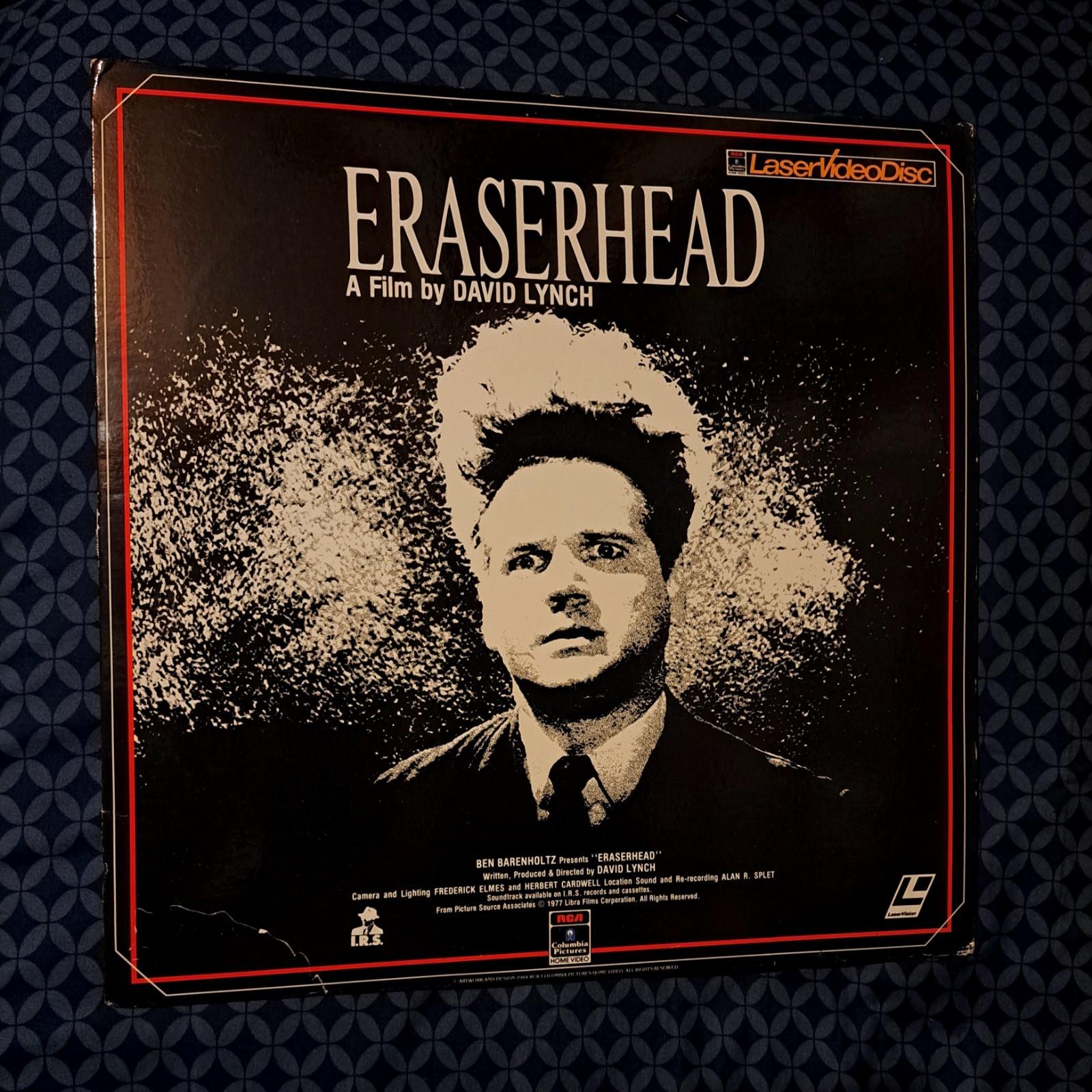 Eraserhead LaserDisc David Lynch Jack Nance Horror Cult Black & White 1977