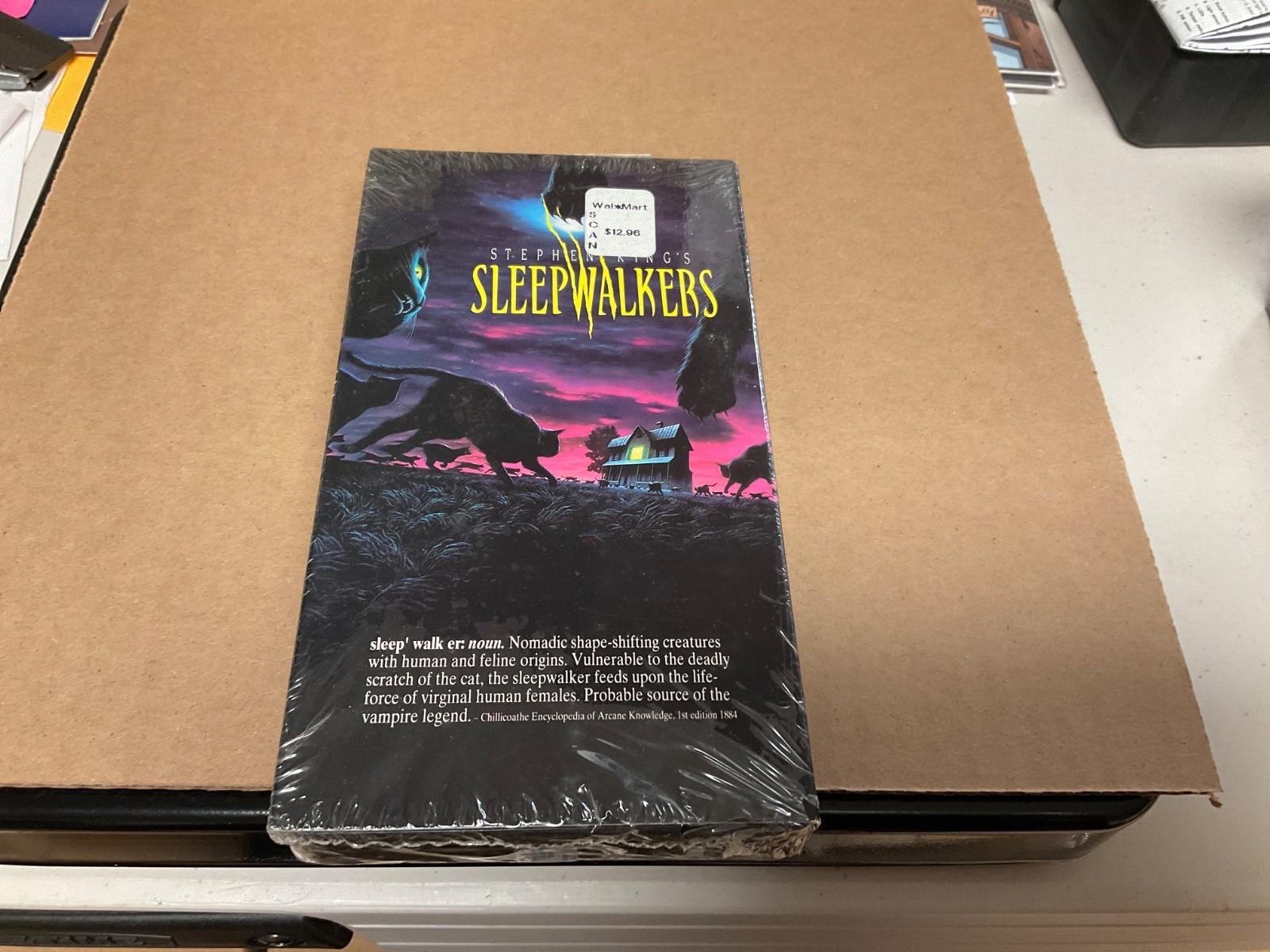Stephen King’s Sleepwalkers VHS Factory New Sealed…1992