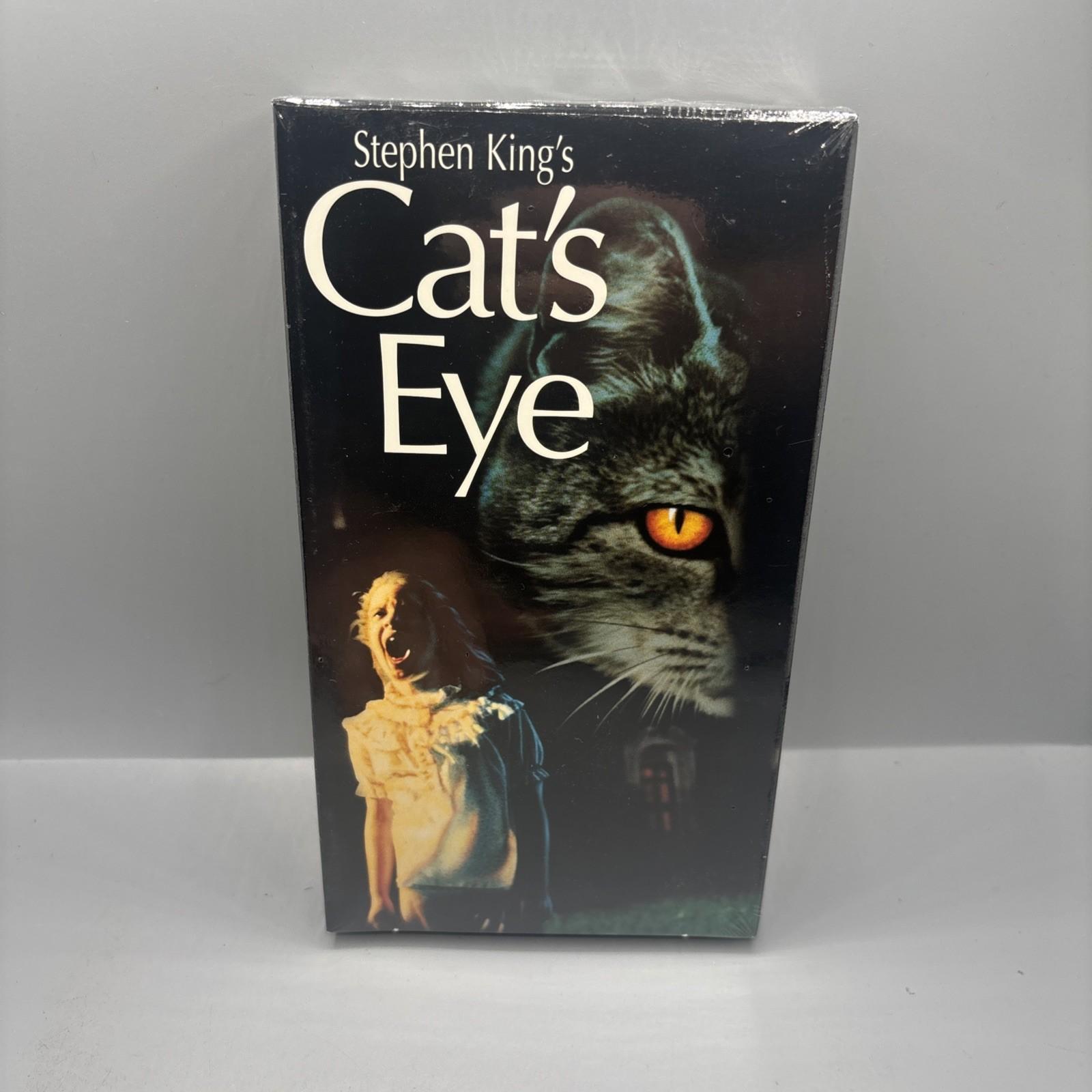 Stephen King's Cat's Eye (VHS, 1985) Brand New & Sealed ~ Watermarks ~ Horror