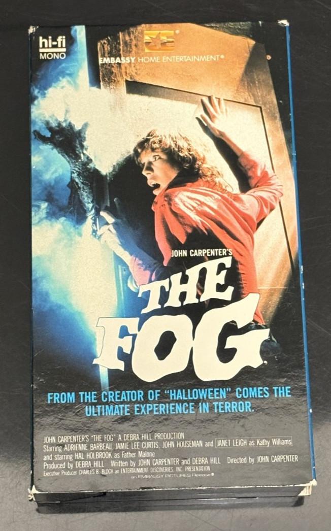 The Fog (1980) - 1987 Embassy Home Entertainment VHS Tape RARE
