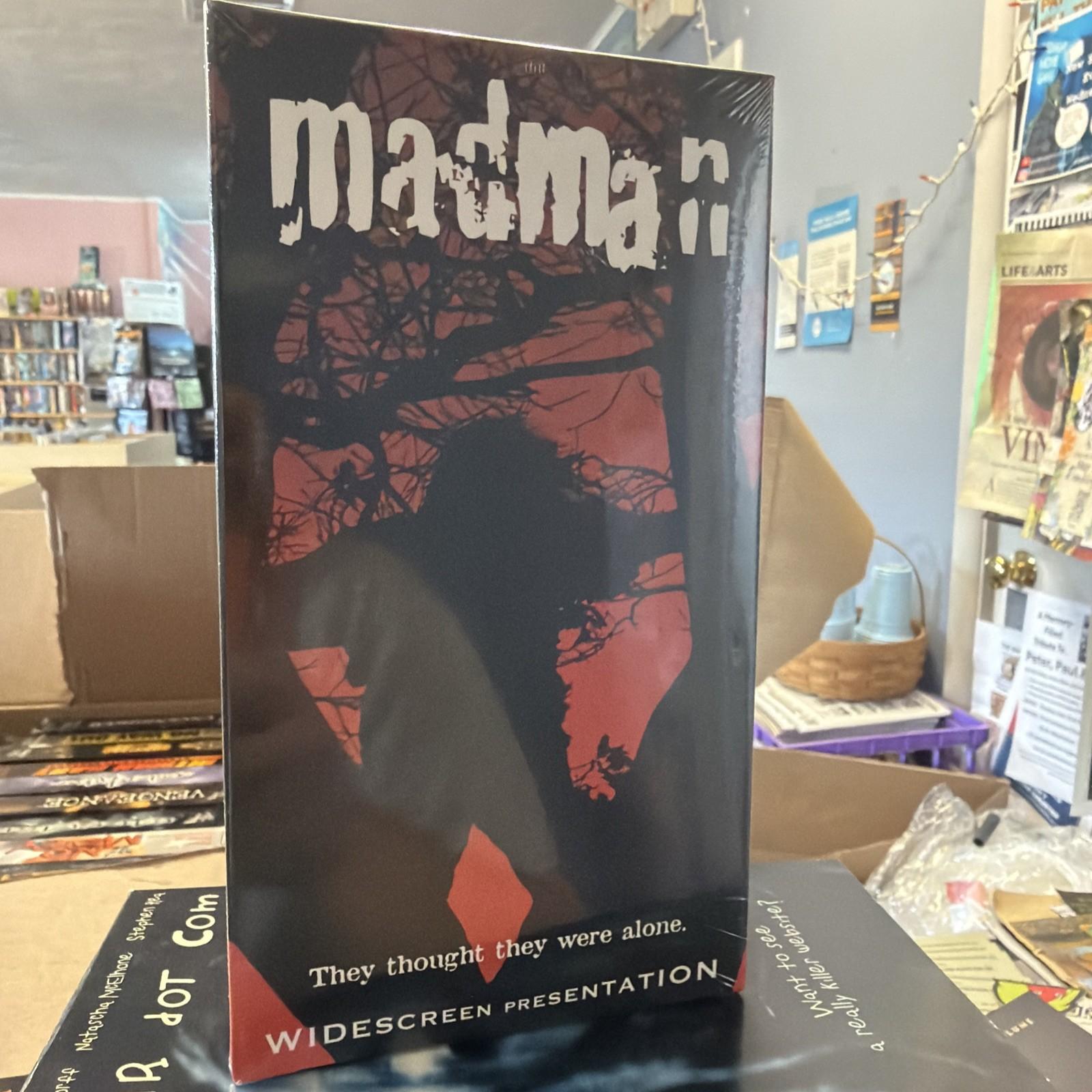 SEALED Madman VHS 1981 Camp Horror Slasher Anchor Bay Madman Marz 