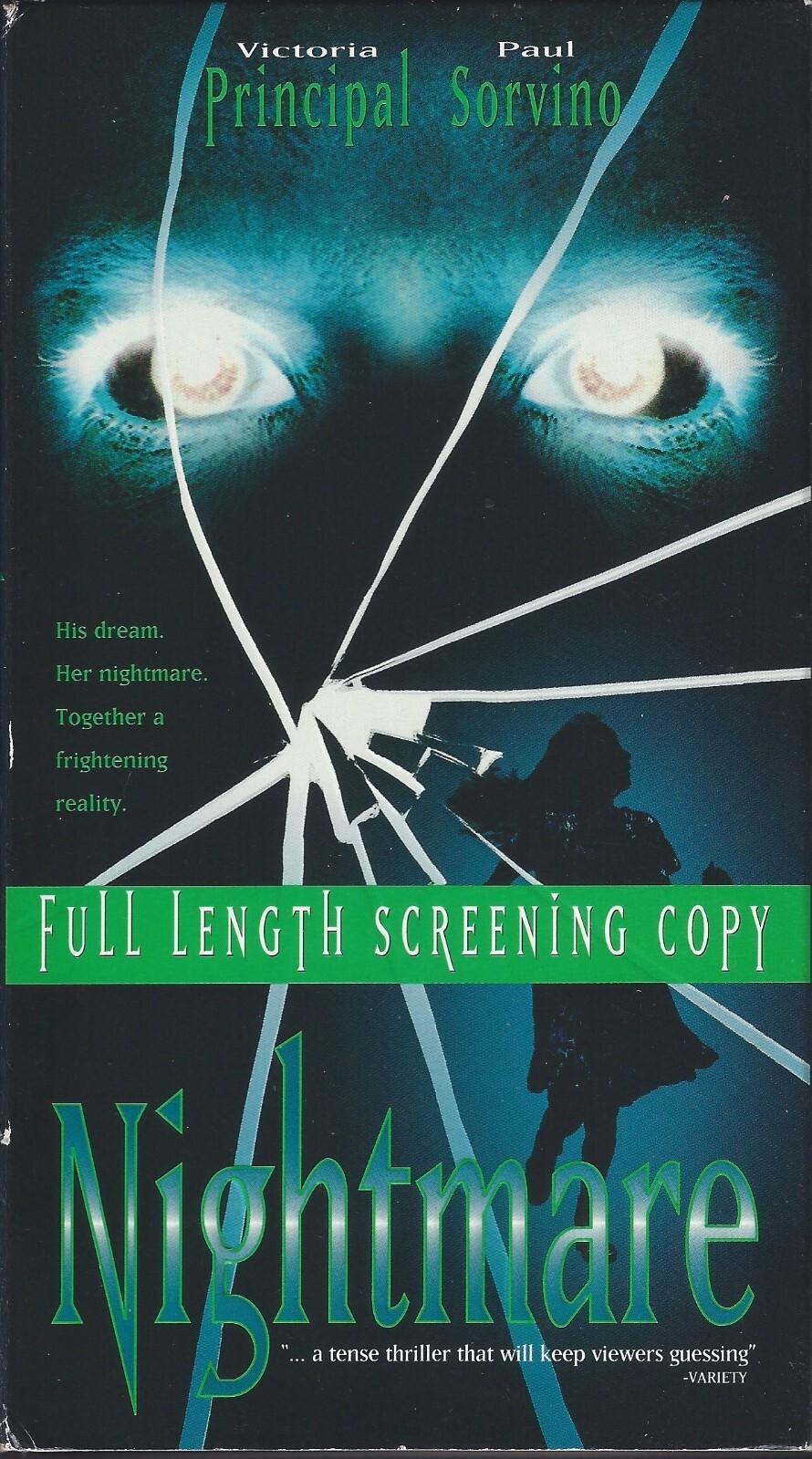 Nightmare (VHS, 1991) Full Length Promo Screener